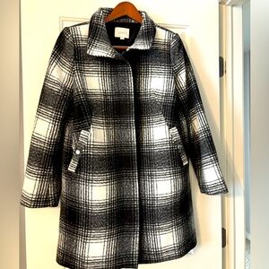 Loft Zip up car coat Sz S